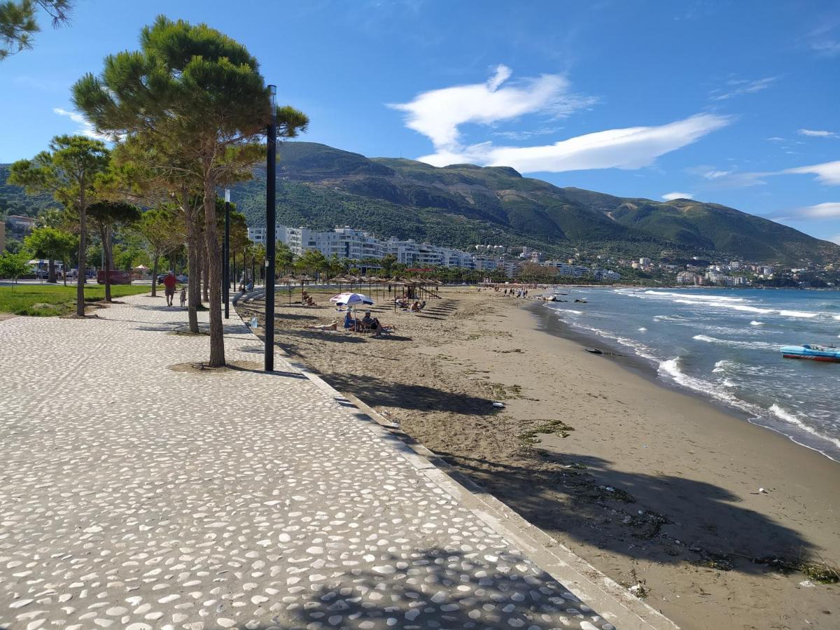 Lungomare Beach Apartments Vlorë 外观 照片