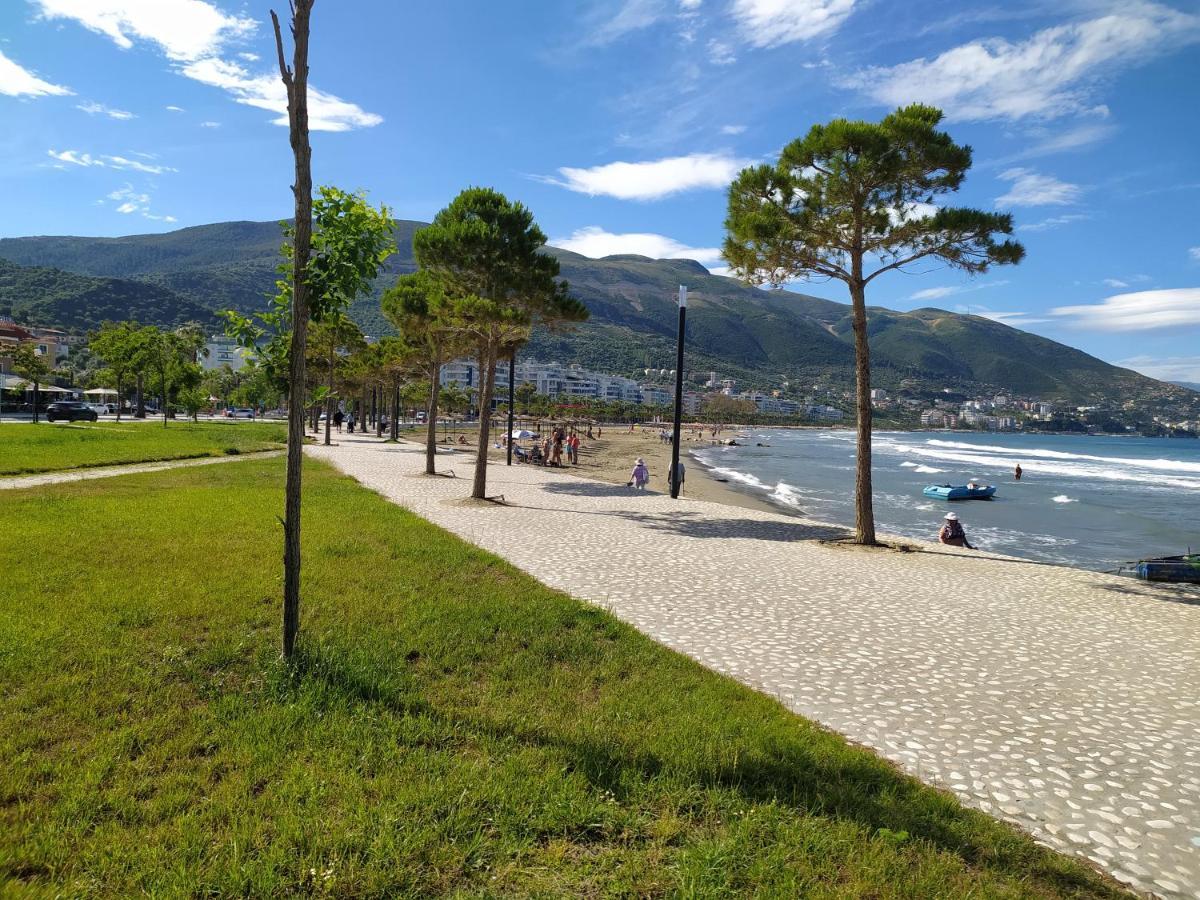 Lungomare Beach Apartments Vlorë 外观 照片